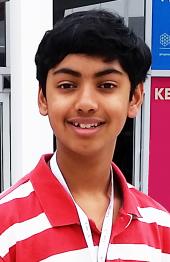 SPS member Pranav Sivakumar, a junior at the Illinois Mathematics and Science Academy (IMSA).