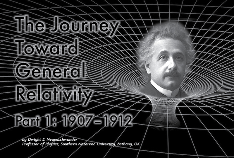 The Journey Toward General Relativity. Image by Matt Payne