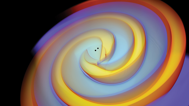  Visualization by Carson Brownlee, Intel, using ParaView with OSPRay. GR-Chombo simulation data from Pau Figueras, Markus Kunesch, Saran Tunyasuvunakool, Juha Jäykkä, Stephen Hawking Centre for Theoretical Cosmology.