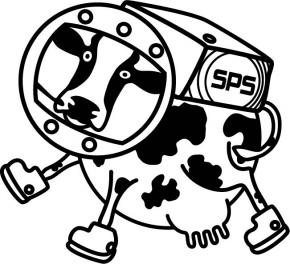 Spherical Space Cow designed by Michael Welter. Often it is not only convenient, but necessary to use approximations in calculations. Assuming a cow is spherical is a classic example of one of those cases.