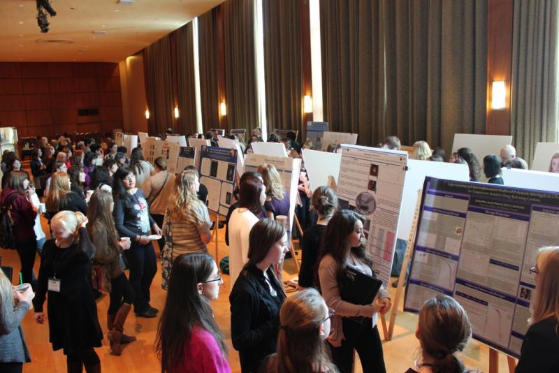 The poster session at the Penn State CuWIP. Photo by Anne- Sylvie Deutsch