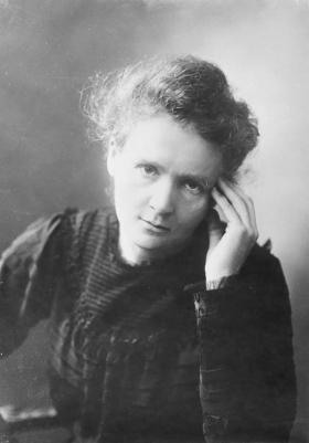 Marie Skłodowska-Curie. Public domain.