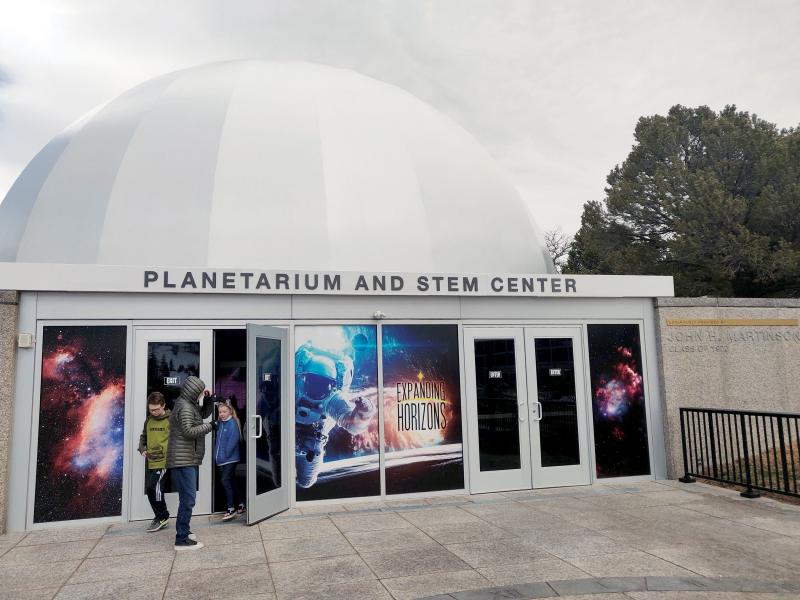 The John H. Martinson Planetarium and STEM Center at the United States Air Force Academy.