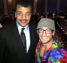 The author with Neil deGrasse Tyson.