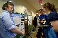 Original research being presented and judged