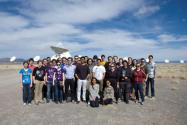 Zone meeting group photo at the VLA.