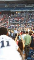 President Obama at the Congressional Baseball Game