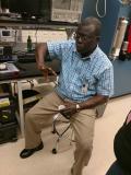 Mr. Obeng bestowing great knowledge