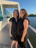 Sammi and I are committed to taking cute pictures at all the fun things we do this summer. We got on the boat at the perfect time and we all got such wonderful pictures.