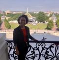A beautiful view from the balcony of the office of the Speaker of the House.
